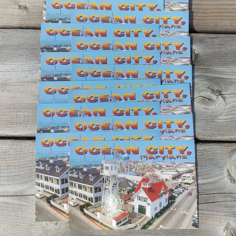 Ocean City Maryland Post Card lot of 5